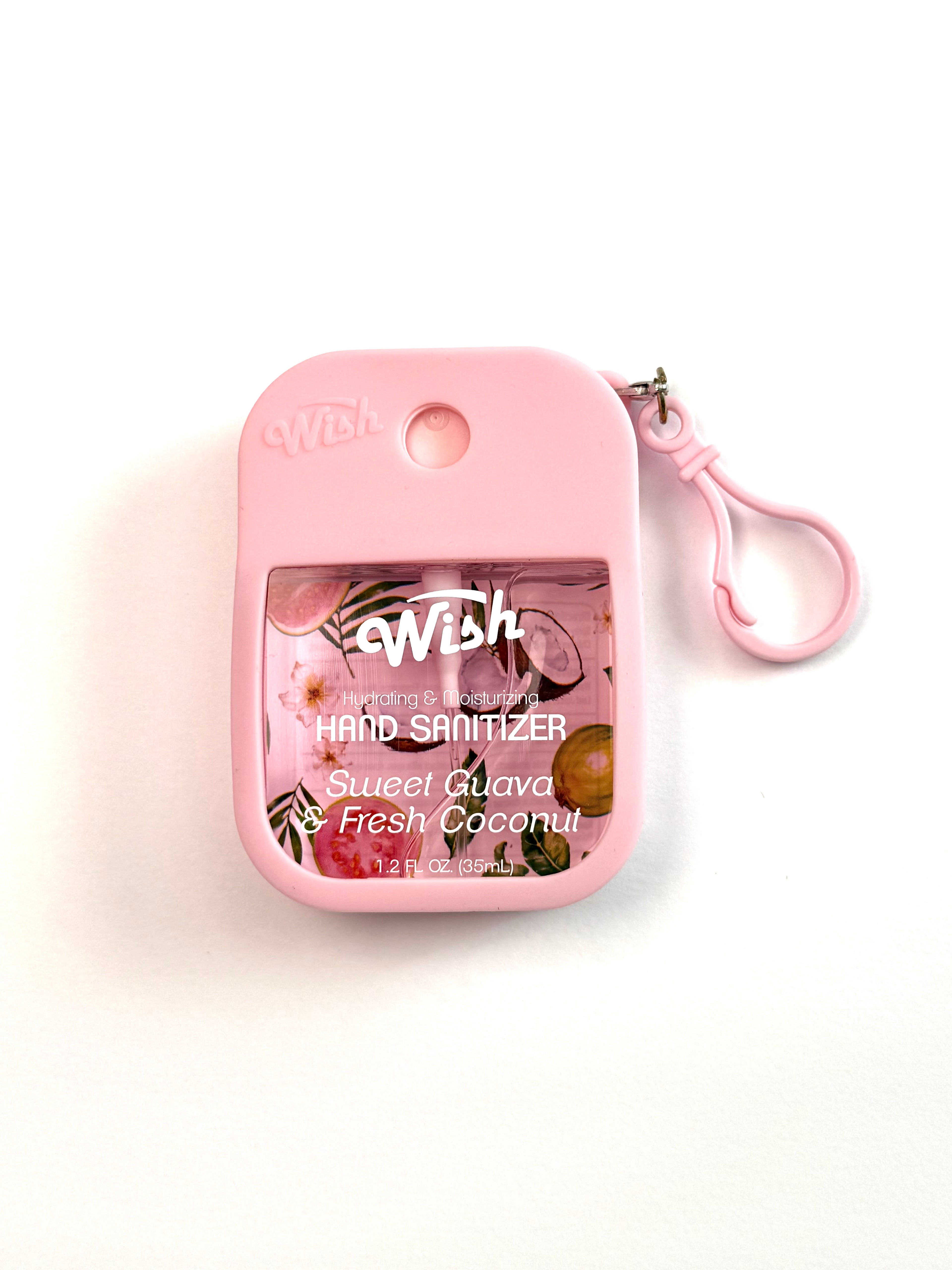 Wish Liquid Hand Sanitizer Spray W/ Silicone