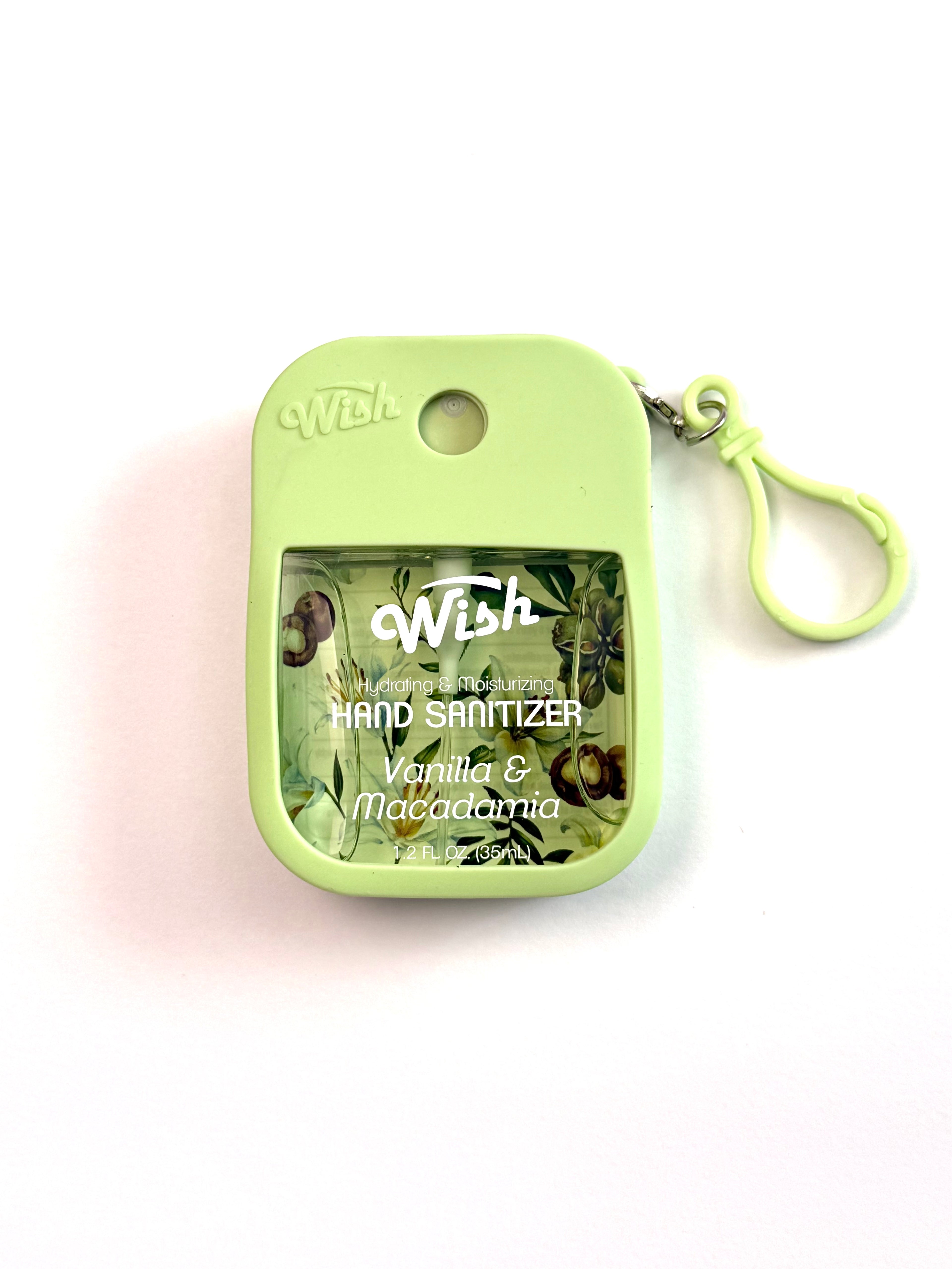 Wish Liquid Hand Sanitizer Spray W/ Silicone