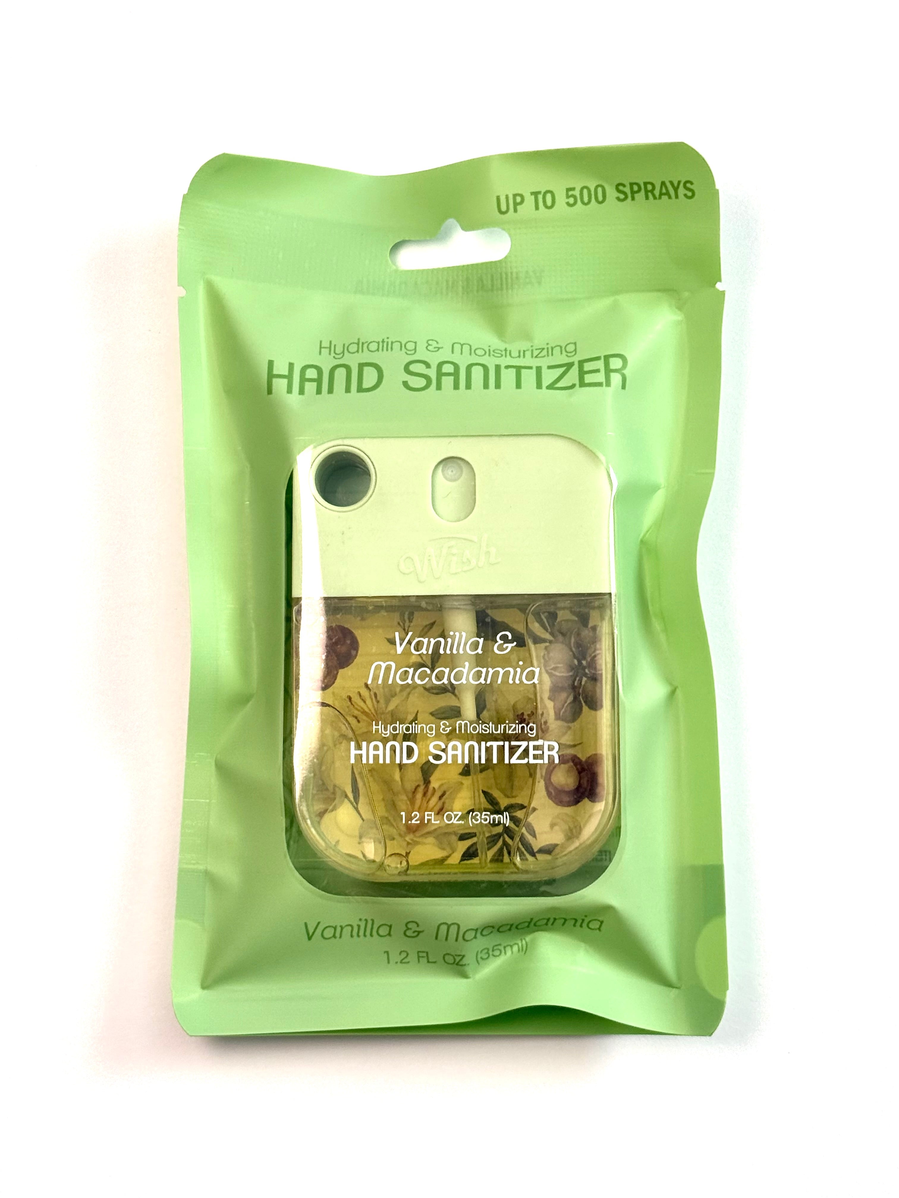 Wish Liquid Hand Sanitizer Spray Refill with Bag