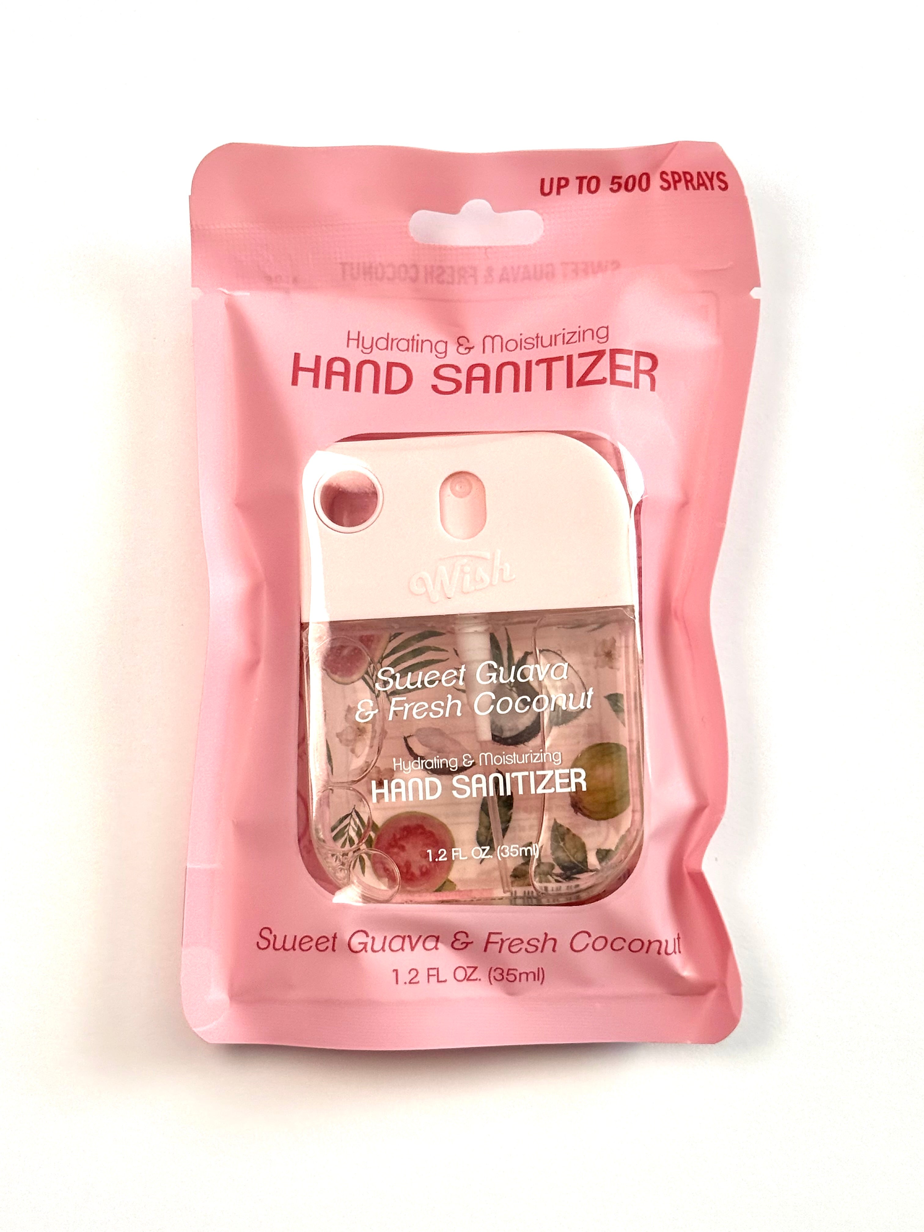 Wish Liquid Hand Sanitizer Spray Refill with Bag