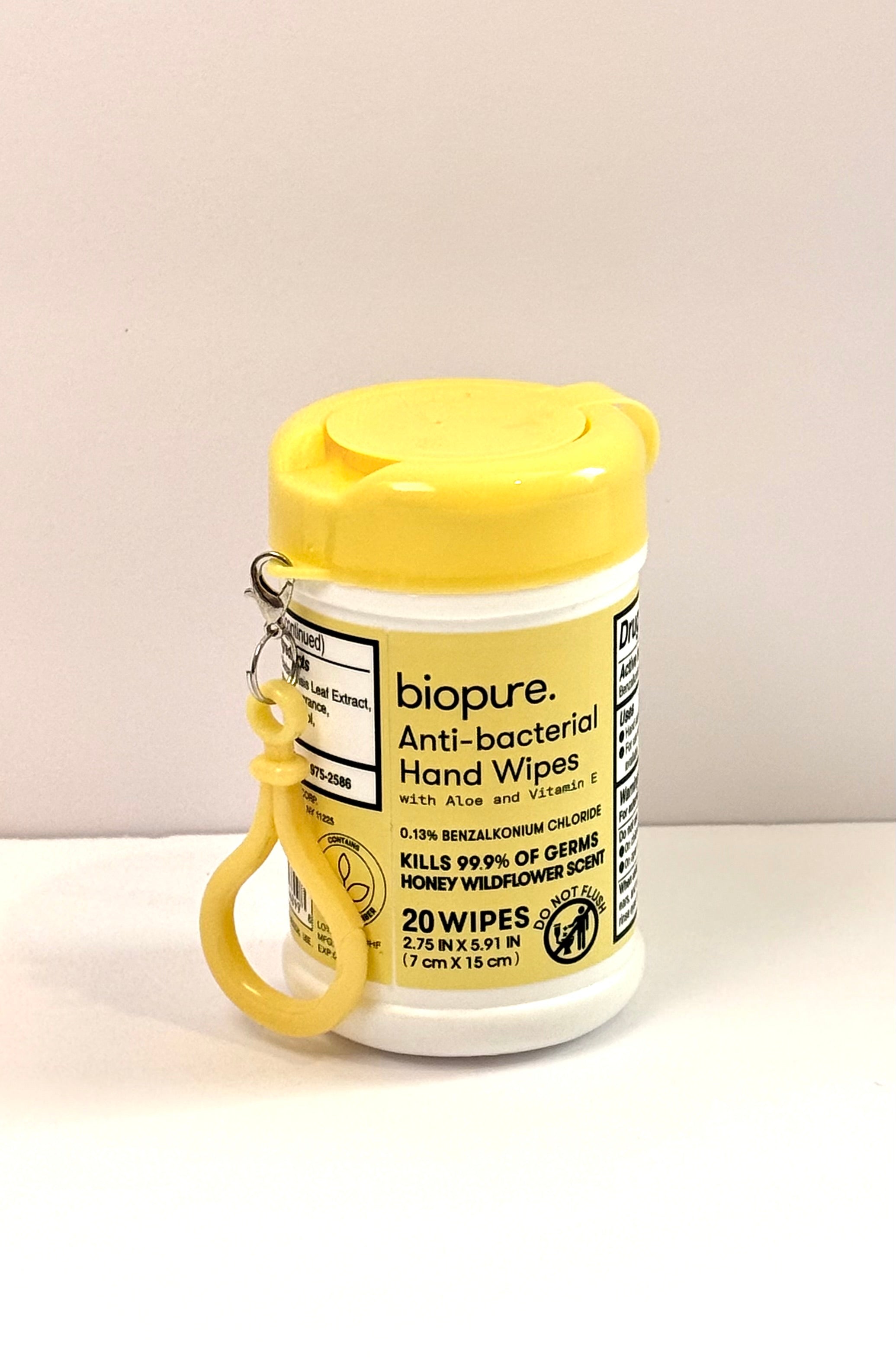 Anti-bacterial Hand Wipes - Aloe and Vitamin E