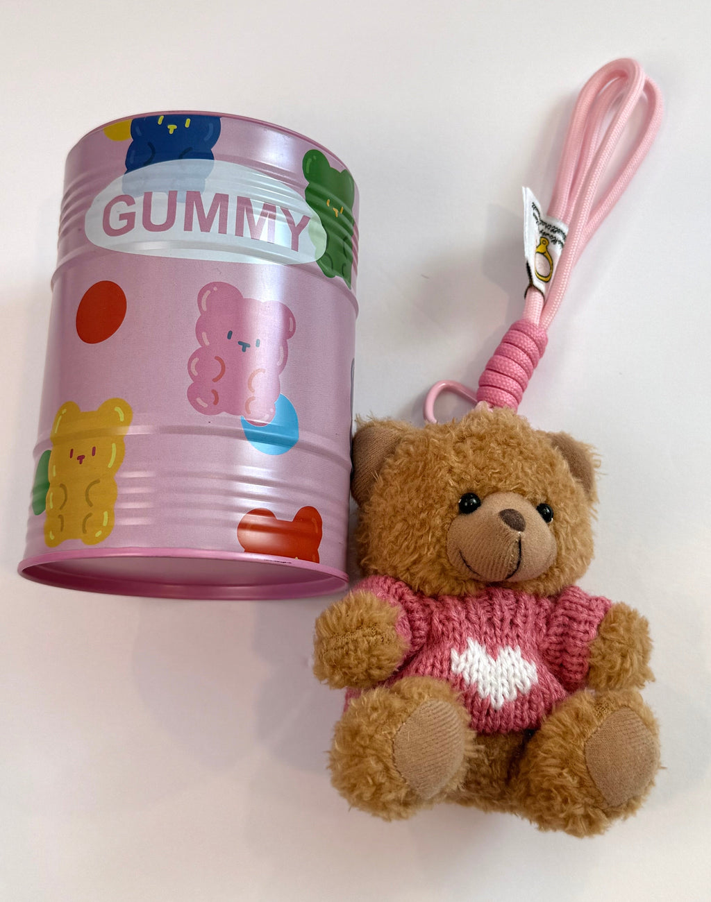 Surprise Bear Keychain