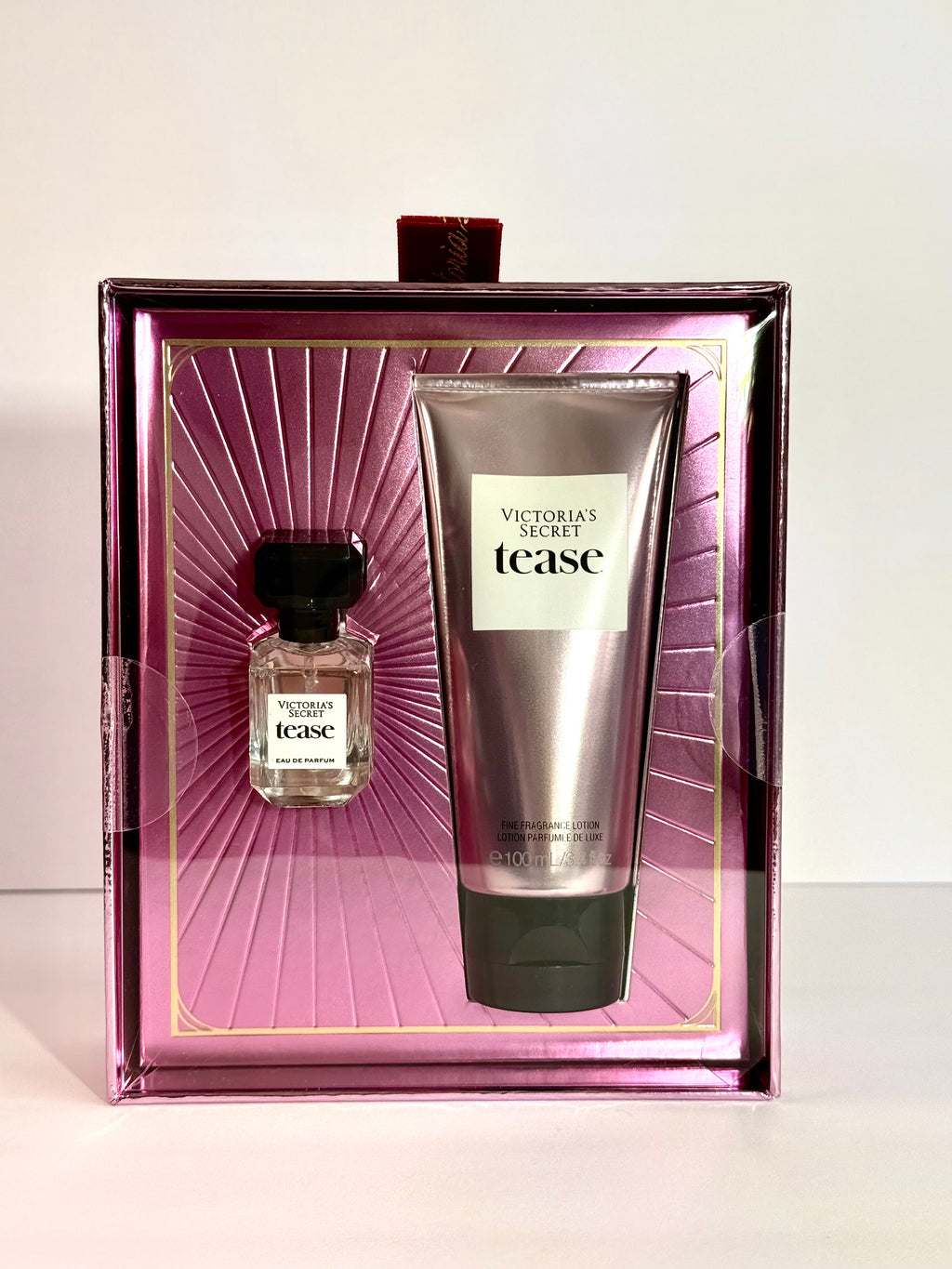 Set of 2 (Fragrance & Cream) TEASE  - 7.5 ml / 100 ml - 3.34 Fl Oz.