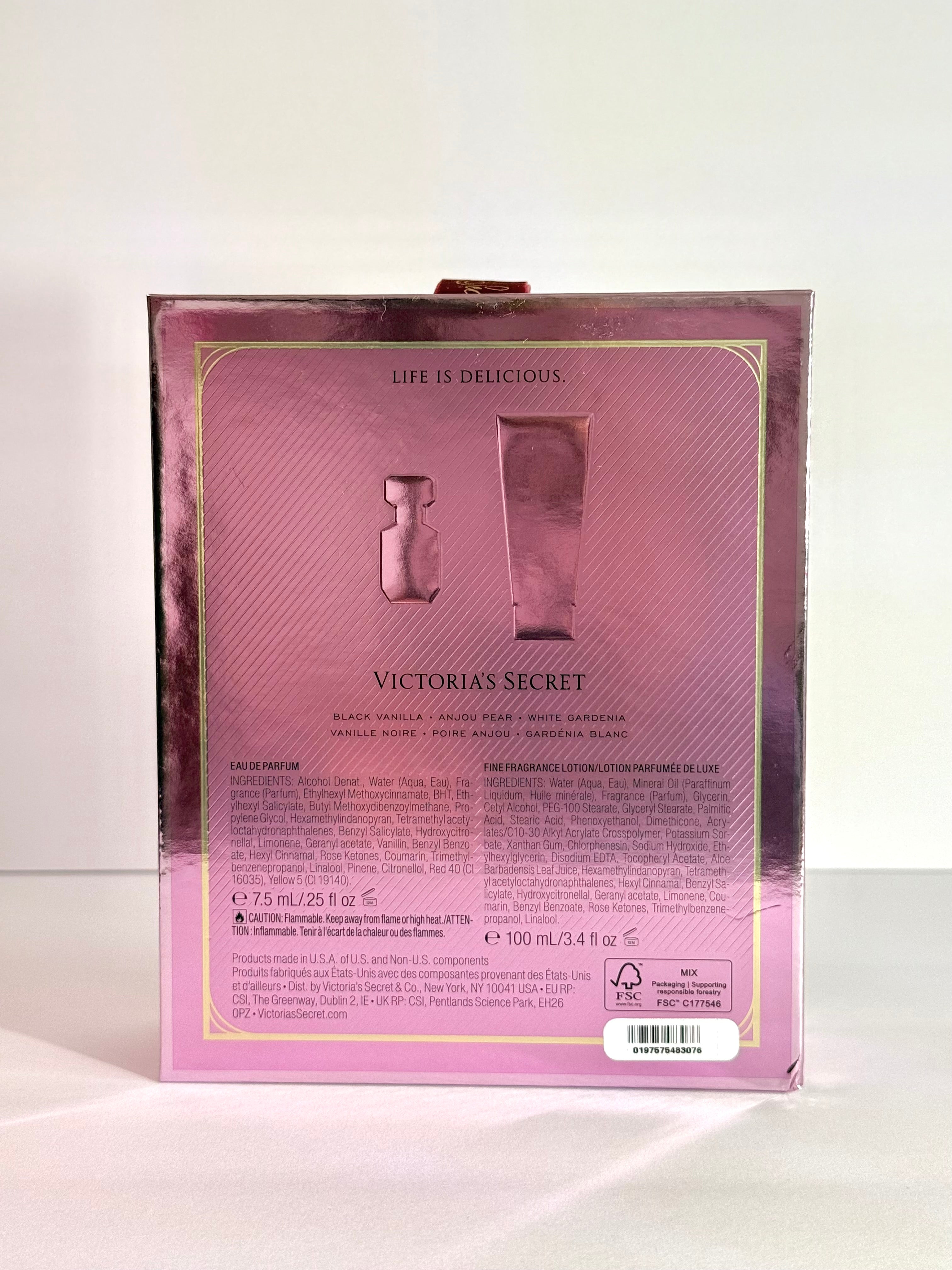 Set of 2 (Fragrance & Cream) TEASE  - 7.5 ml / 100 ml - 3.34 Fl Oz.